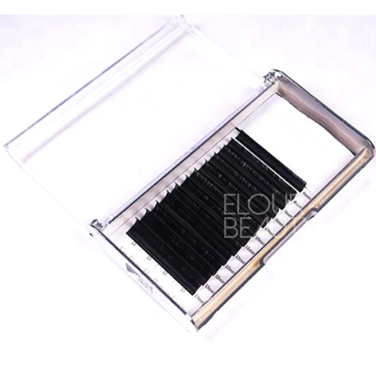 2018 new 1 second fans blooming eyelash extensions uk EL44